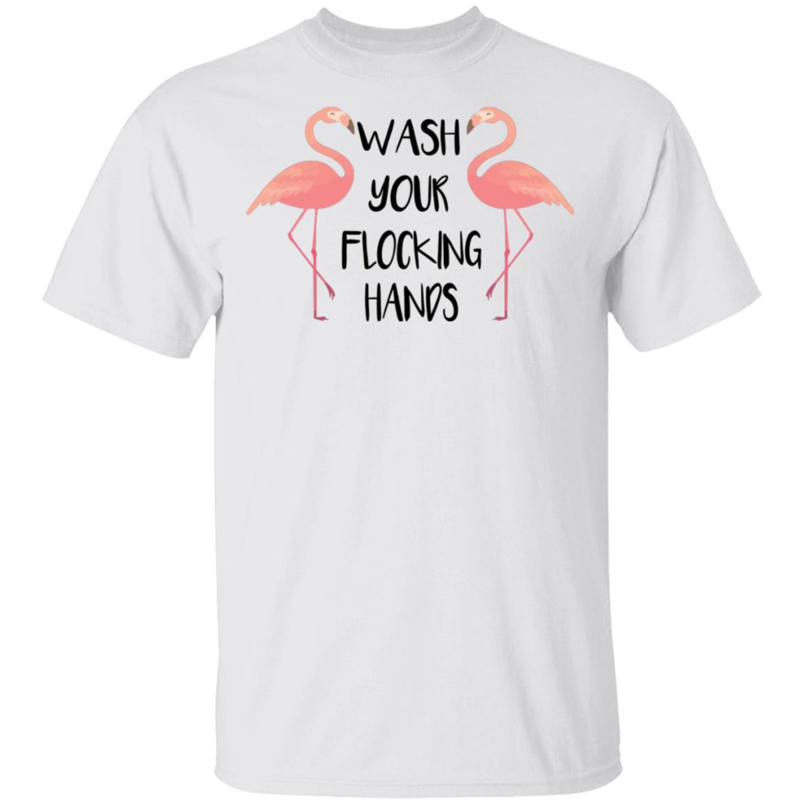 Flamingo Wash Your Flocking Hands