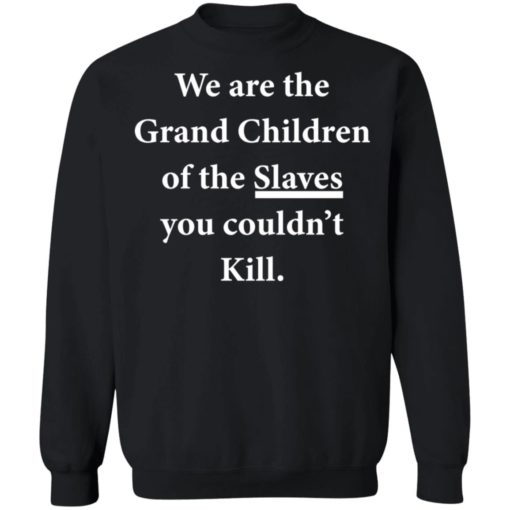 We are the Grand Children of the Slaves you couldn’t Kill shirt