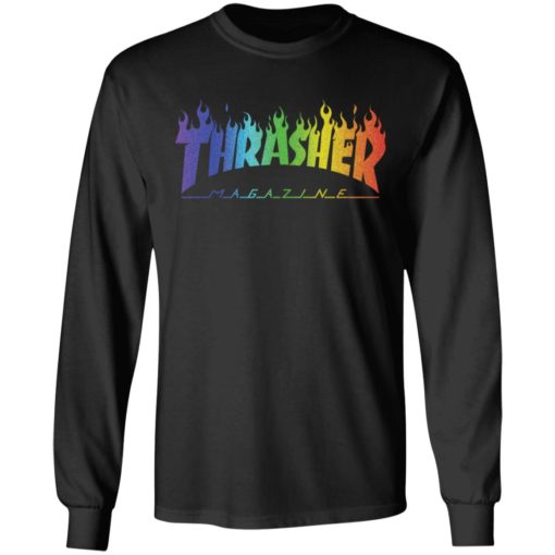 Thrasher rainbow shirt