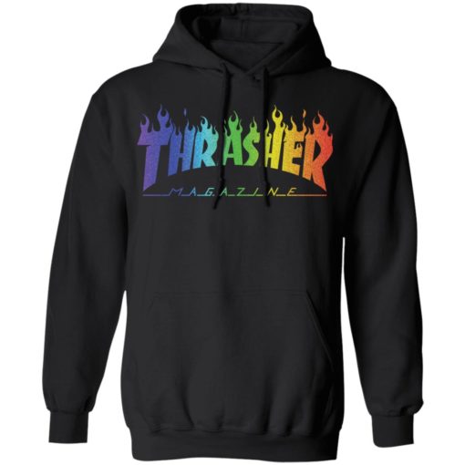 Thrasher rainbow shirt