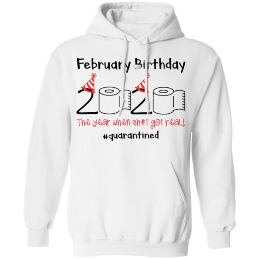 Toilet Paper 2020 February Birthday quarantine shirt