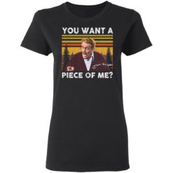 You want a piece of me Seinfeld vintage shirt - Ladies T-Shirt, Black
