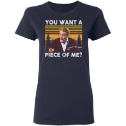 You want a piece of me Seinfeld vintage shirt - Ladies T-Shirt, Navy
