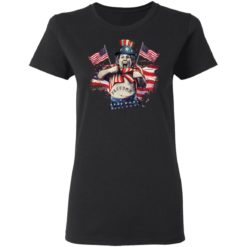 Truffle Shuffle Freedom 4th July shirt - Ladies T-Shirt, Black