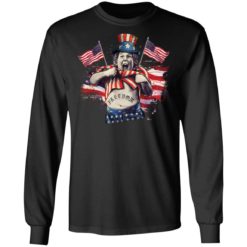 Truffle Shuffle Freedom 4th July shirt - Long Sleeve, Black