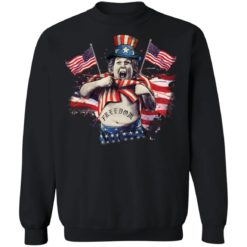Truffle Shuffle Freedom 4th July shirt - Sweatshirt, Black