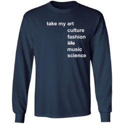 Idris Elba shirt - Long Sleeve, Navy