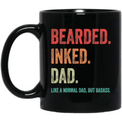 Bearded inked Dad like a normal dad mug