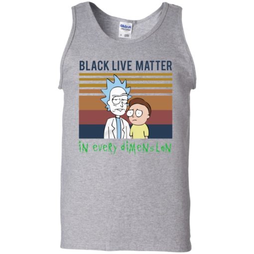 Black live matter Rick and Morty shirt