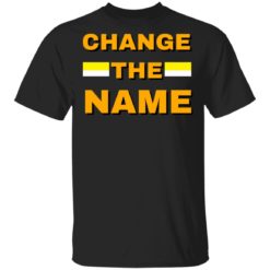 Change the name shirt