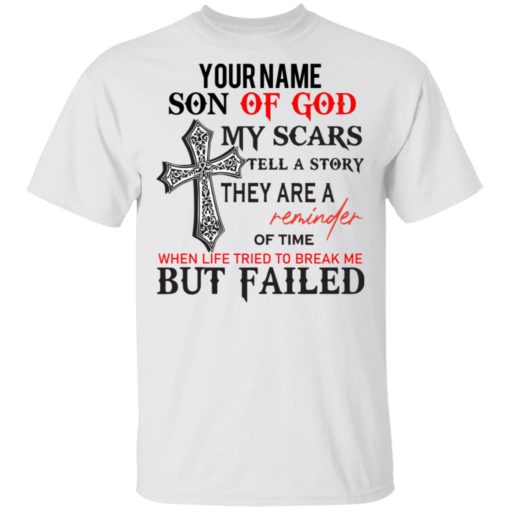 Personalized name Son of God shirt