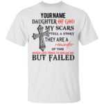 Personalized daughter of God shirt