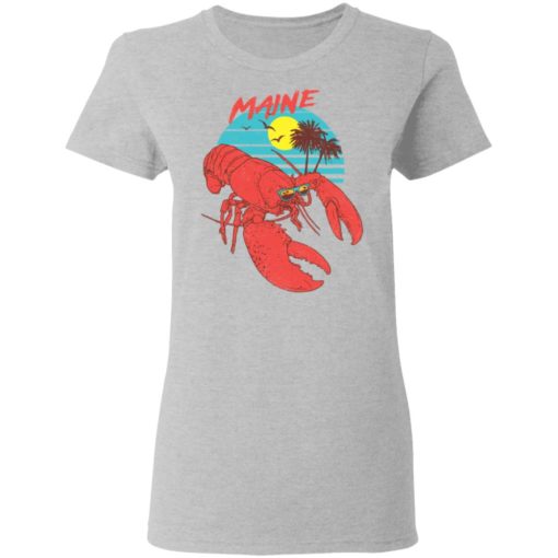 Maine Lobster sunglasses shirt