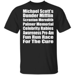 Dunder Mifflin shirt fun run shirt
