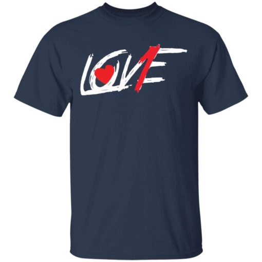 1 LOVE shirt
