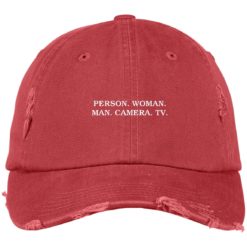 Person Woman Man Camera TV hat