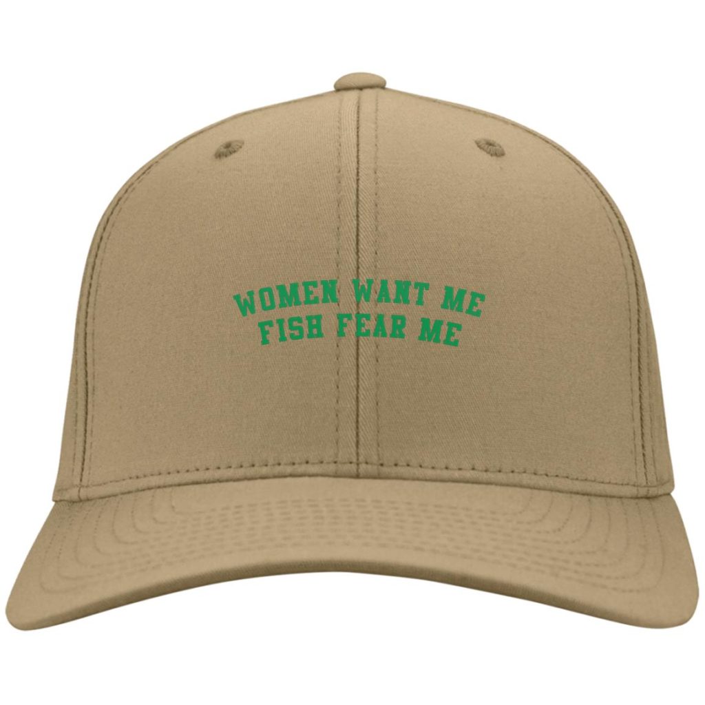 Women want me fish fear me hat, cap
