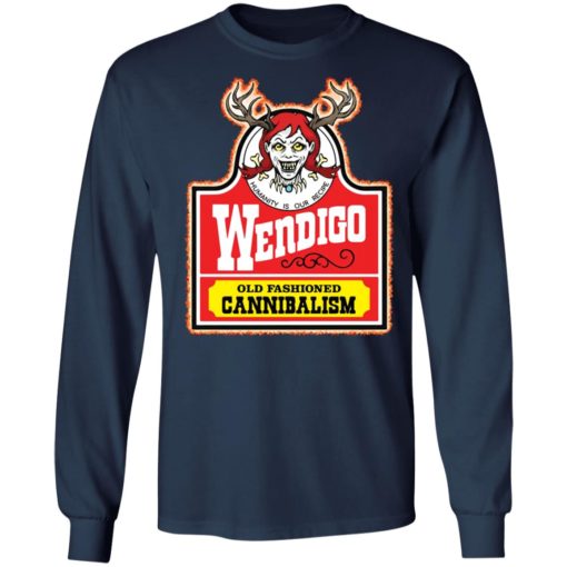Wendigo Old Fashioned Cannibalism shirt