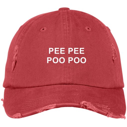 Pee Pee Poo Poo embroidered hat