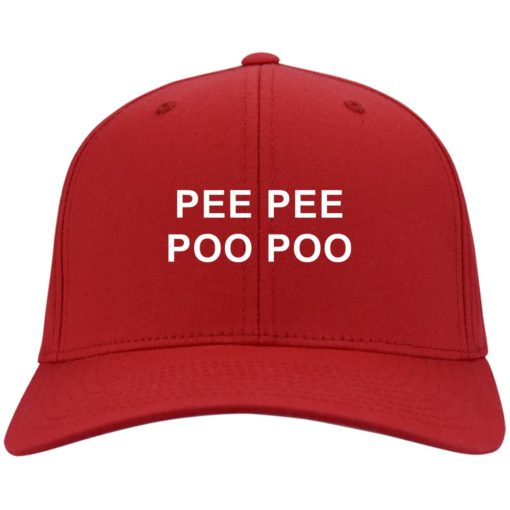 Pee Pee Poo Poo embroidered hat