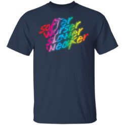 Softer Worser Slower Weaker shirt - T-Shirt, Navy