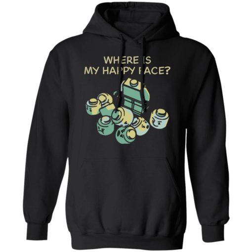 Lego Where is my happy face shirt