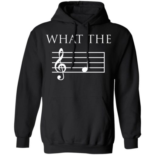 What The F Treble Clef shirt