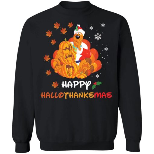 Scooby Doo Happy Hallothanksmas Christmas sweatshirt