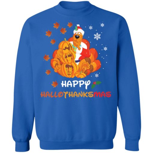 Scooby Doo Happy Hallothanksmas Christmas sweatshirt