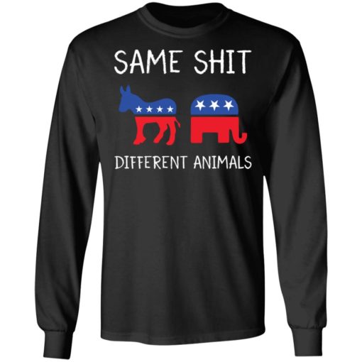 Democrat Republican Same Shit Different Animals shirt
