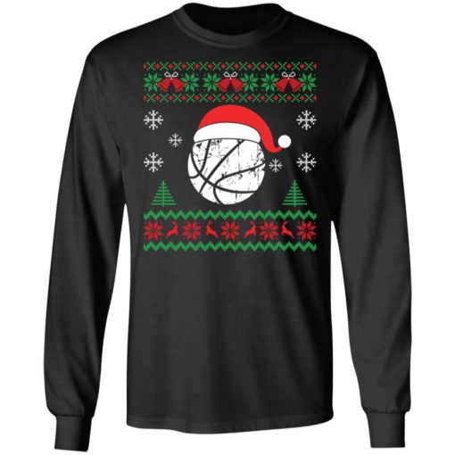 Basketball Christmas sweater