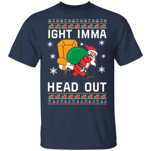 Ight Imma Head Out Christmas sweater