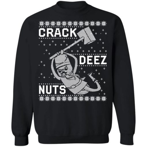 Crack Deez Nuts Christmas sweater