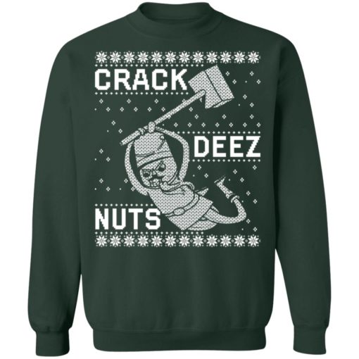 Crack Deez Nuts Christmas sweater