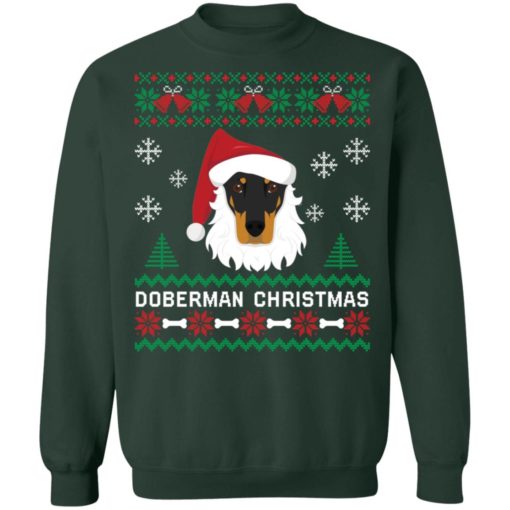 Doberman Christmas sweater