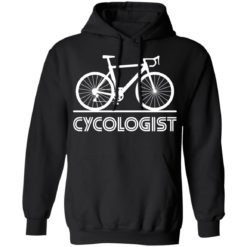 Bicycle Cycologist shirt - Hoodie, Black