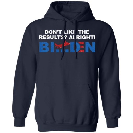 Don’t like the results alright B*den shirt