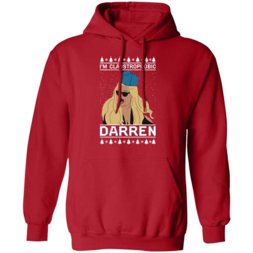 I’m Claustrophobic Darren Christmas sweater