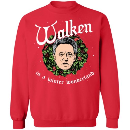 Walken In A Winter Wonderland Christmas sweater