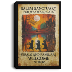 Salem sanctuary for wayward cats ferals poster, canvas