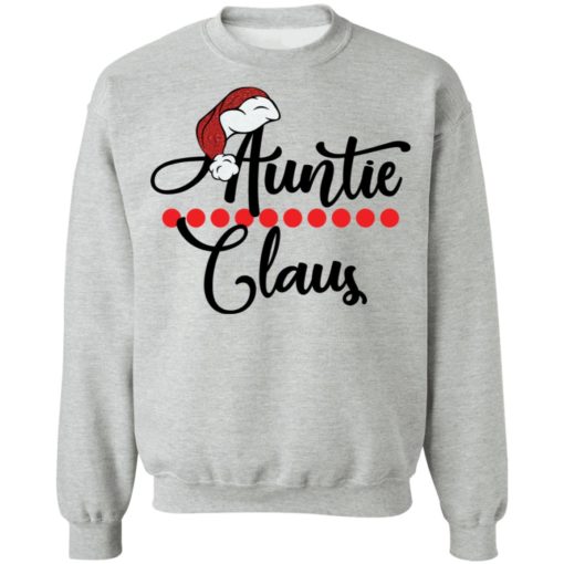 Auntie Claus Christmas sweatshirt