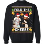 Schitt's Creek fold the cheese Christmas sweater