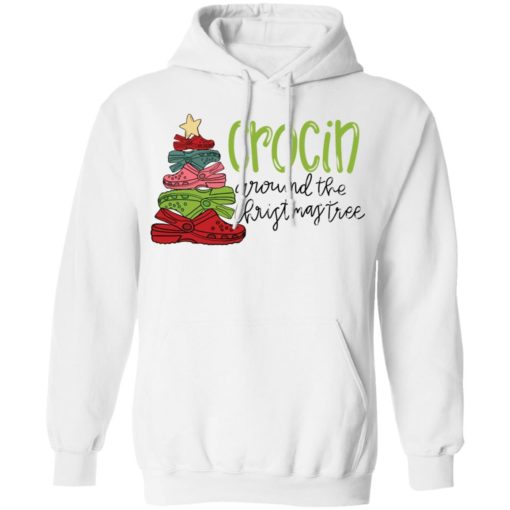 Crocin around the Christmas tree sweatshirt