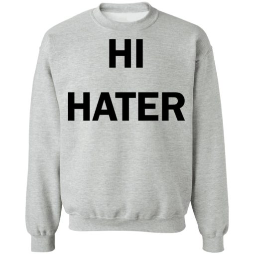 Hi Hater Bye Hater shirt