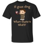Doctor who It goes ding when there's stuff shirt