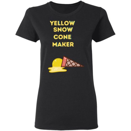 Yellow Snow Cone Maker shirt