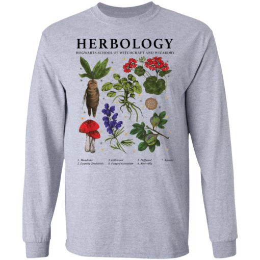 Herbology Hogwarts School Of Witchcraft And Wizardry Shirt
