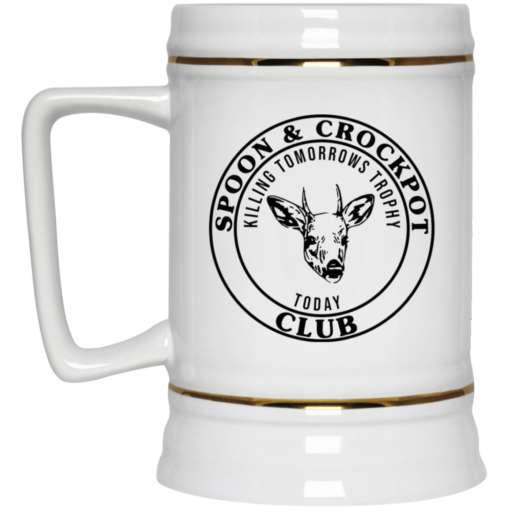 Spoon And Crock Pot Club Killing Tomorrows Trophies Today mug