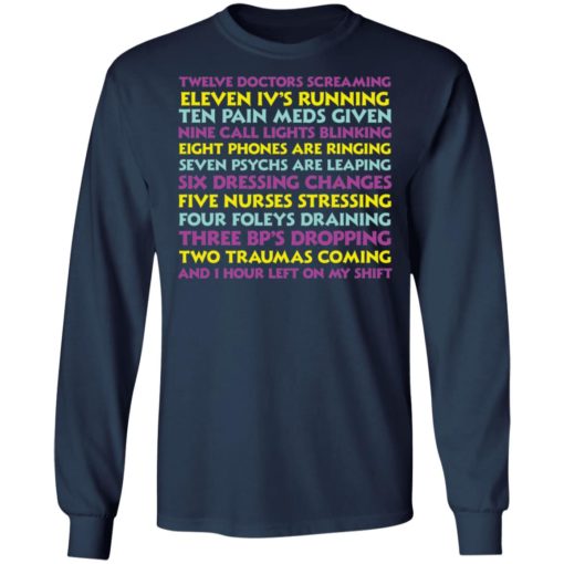 Twelve Doctors Screaming Eleven Iv’s Running shirt