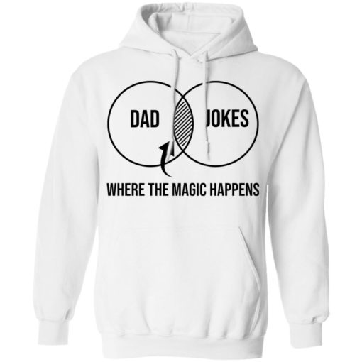 Dad Jokes Where the Magic Happens Shirt